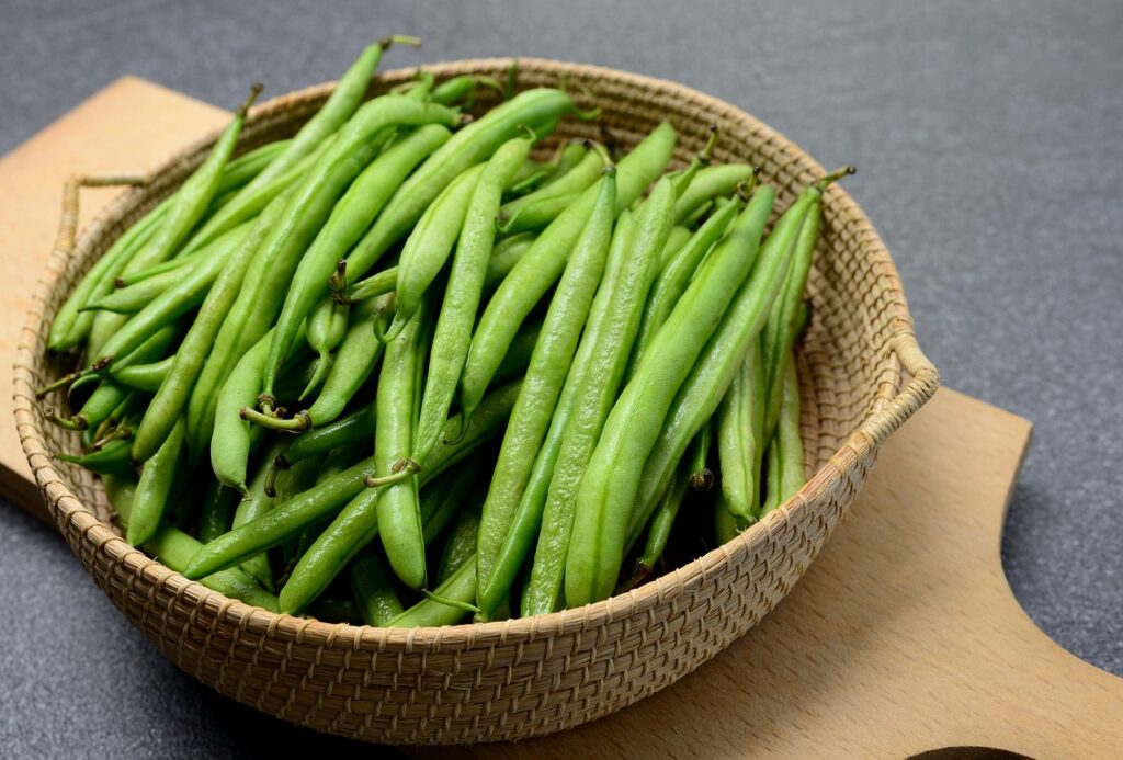 Green Beans in a basket