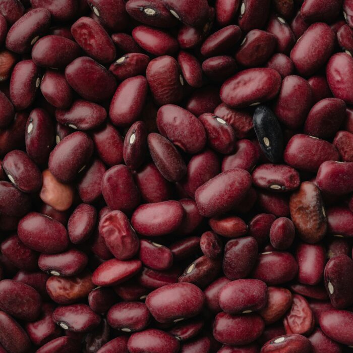 Close-up of an Abundance of Red Kidney Beans